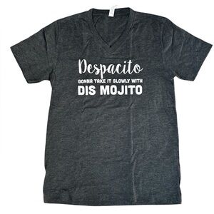 Despacito Gray Graphic Tee